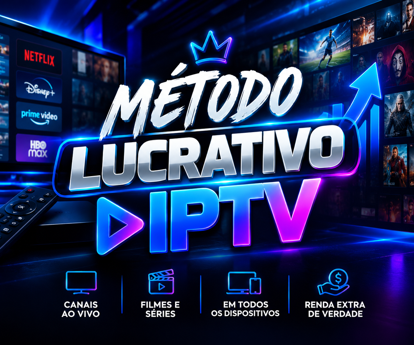Método Lucrativo IPTV logo